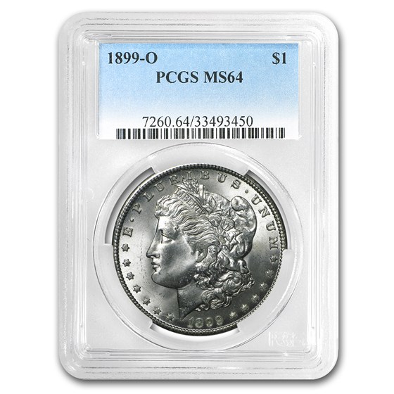 1899-O Morgan Dollar MS-64 PCGS 1899-O Morgan Dollar MS-64 PCGS